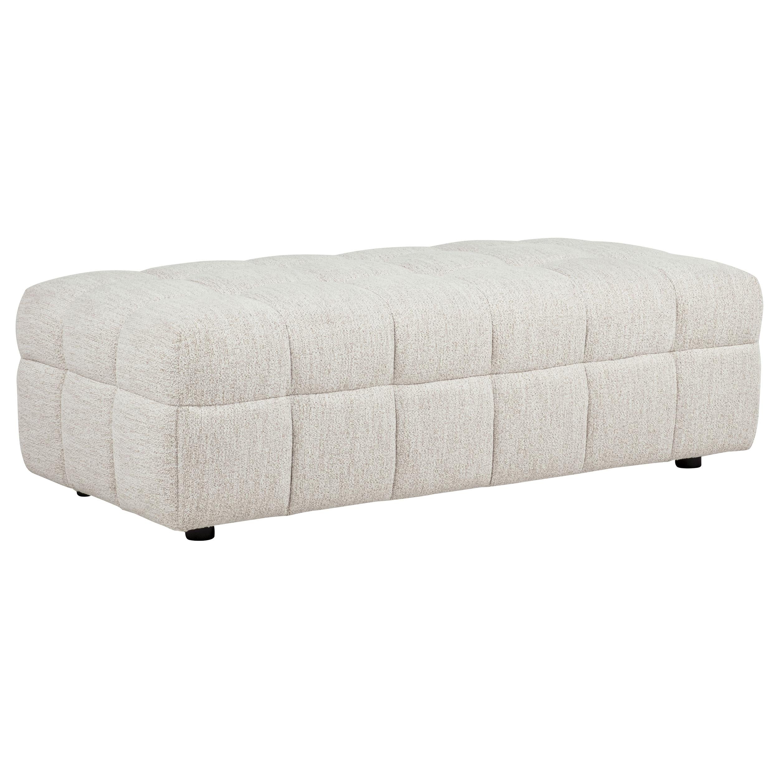 Coaster Furniture Amara 551913 Upholstered Ottoman IMAGE 1